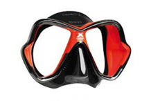 Masque de plongée, Mares, Ultra Liquid rouge et noir