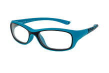 Lunettes anti choc, Demetz, Softness R noir/bleu jean taille M