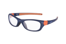 Lunettes anti choc, Demetz, Translation bleue orange taille S