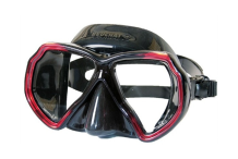 Masque de plongée, Beuchat, X contact 2 EVO rouge sil noir