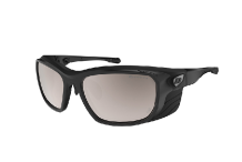 Lunettes glacier, Demetz Piment 2 Noir / Noir Mat